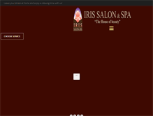 Tablet Screenshot of irisdayspa.com